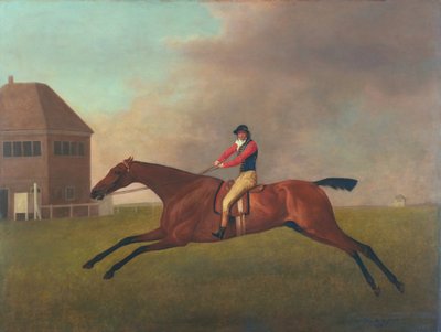 Baronet met Sam Chifney, 1791 door George Stubbs